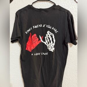 Black Graphic A Lost Cause zumiez tee